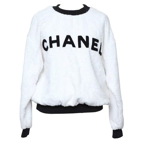 chanel sweater women's|Chanel sweater black and white.